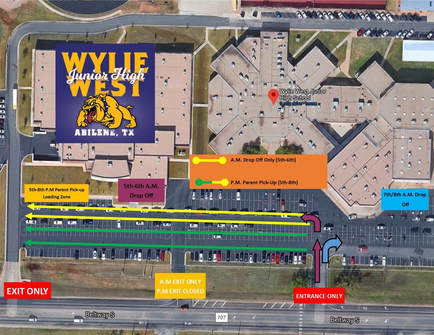 WWJH Traffic Map