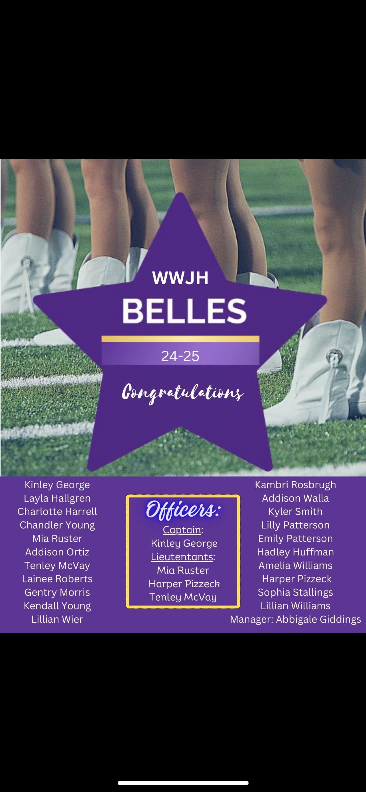 Belles 24-25